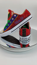 Load image into Gallery viewer, Rhinestone and/or Pearl Low Top Sneakers (Kids)