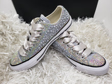 Load image into Gallery viewer, Low Top Rhinestone Sneakers