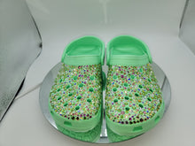 Load image into Gallery viewer, Customize Rhinestone Famous Maker Silicone Clogs
