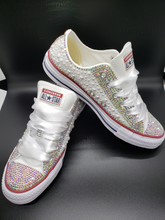 Load image into Gallery viewer, Low Top Rhinestone Sneakers