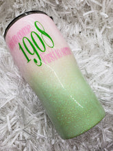 Load image into Gallery viewer, 2 Color Glitter Tumbler
