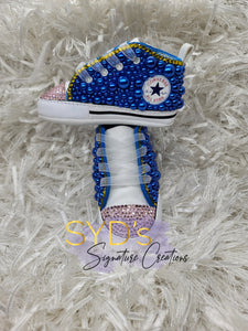 Rhinestone and/or Pearl Sneakers (Infant and Toddler)